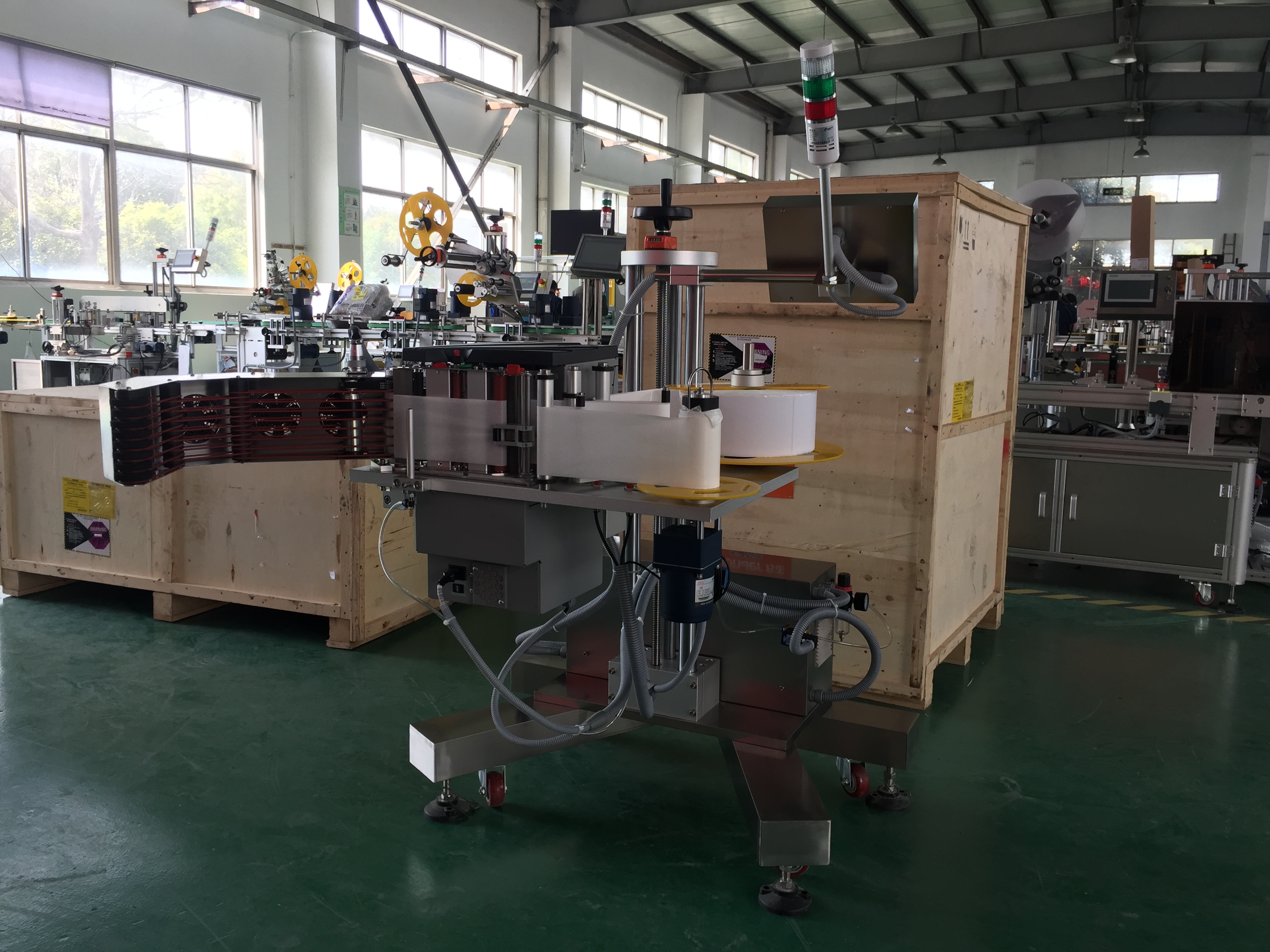 輪胎打印貼標機