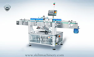 立式圓瓶滴管貼標(biāo)機(jī)定制