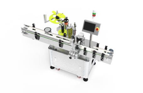 玻璃瓶定點定位貼標機