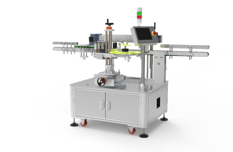 藥盒封口不干膠貼標機